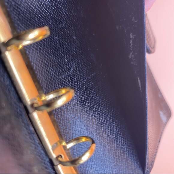 Louis Vuitton Epi Noir PM Agenda Notebook Leather Cover - Picture 7 of 12